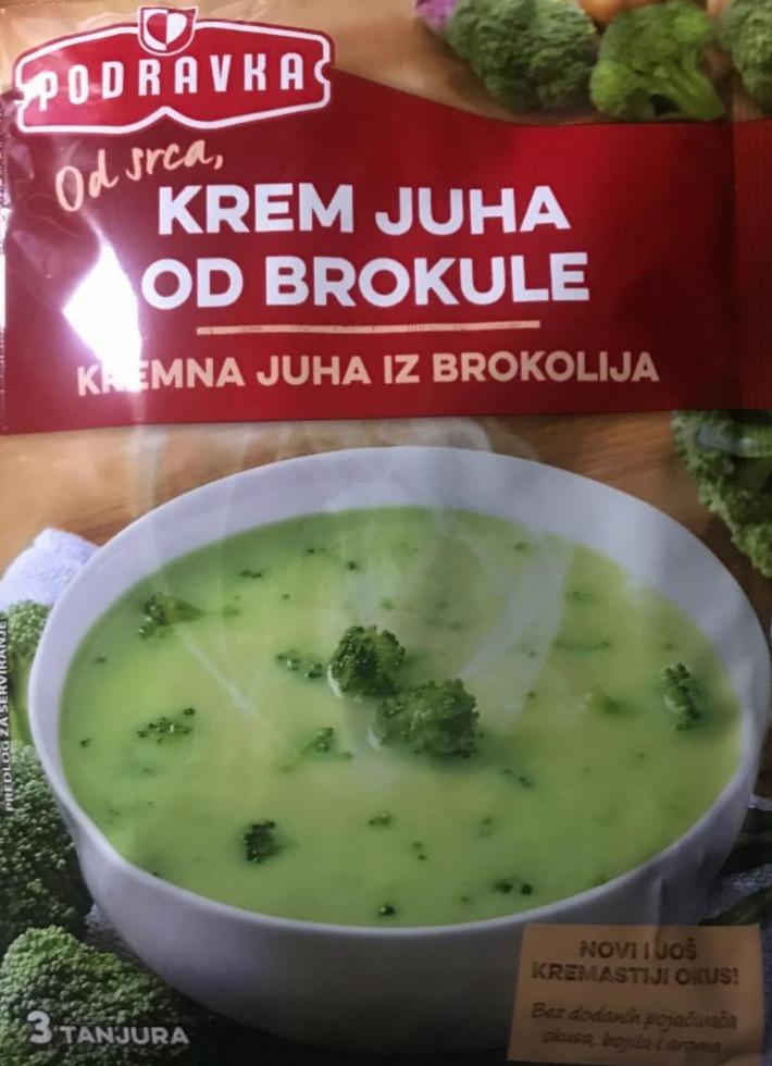 Фото - Крем-суп з броколі Podravka