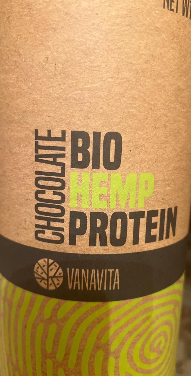Фото - BIO Конопляний протеїн шоколад Vanavita