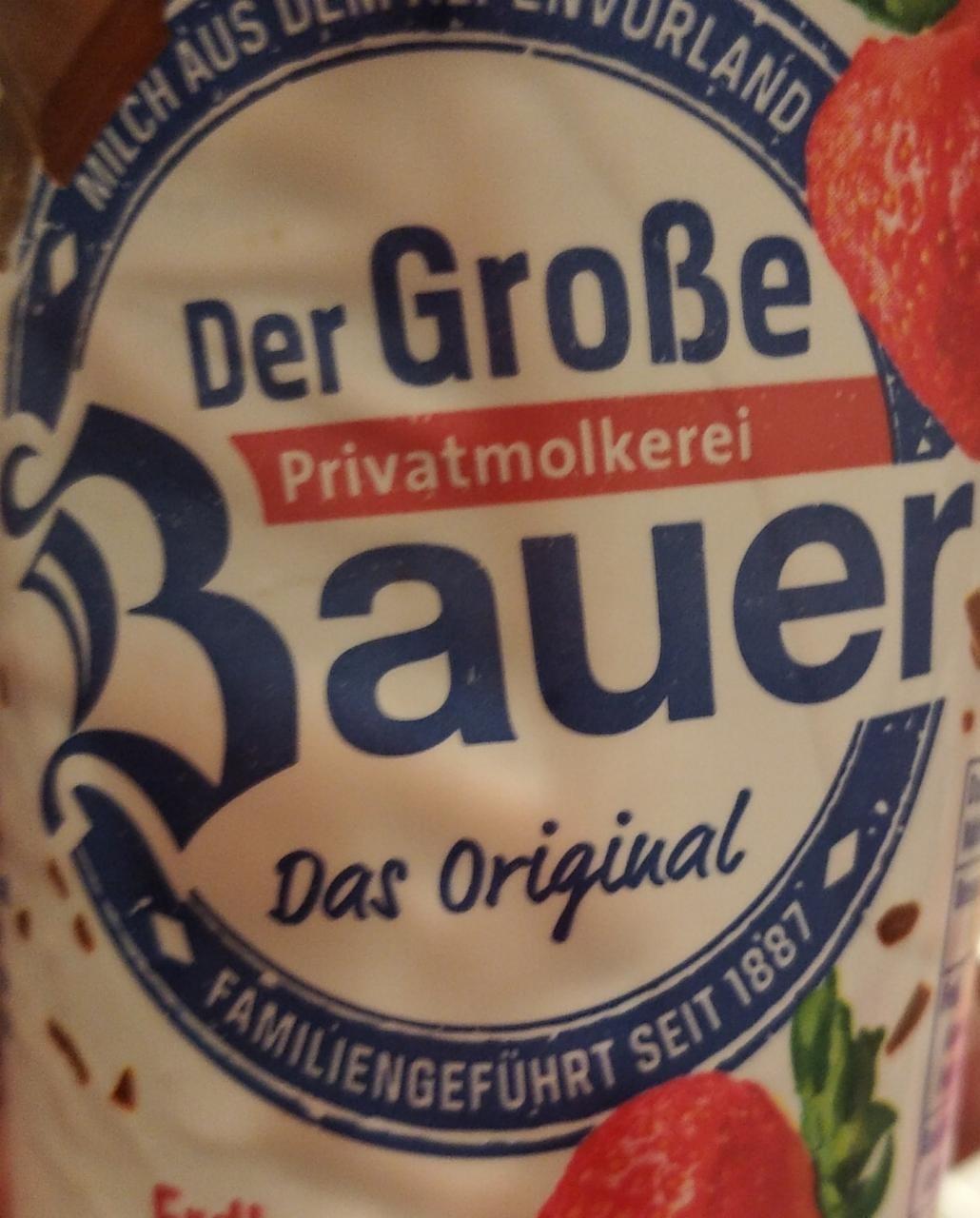 Фото - Der große Bauer Erdbeer-Schokosplits Bauer