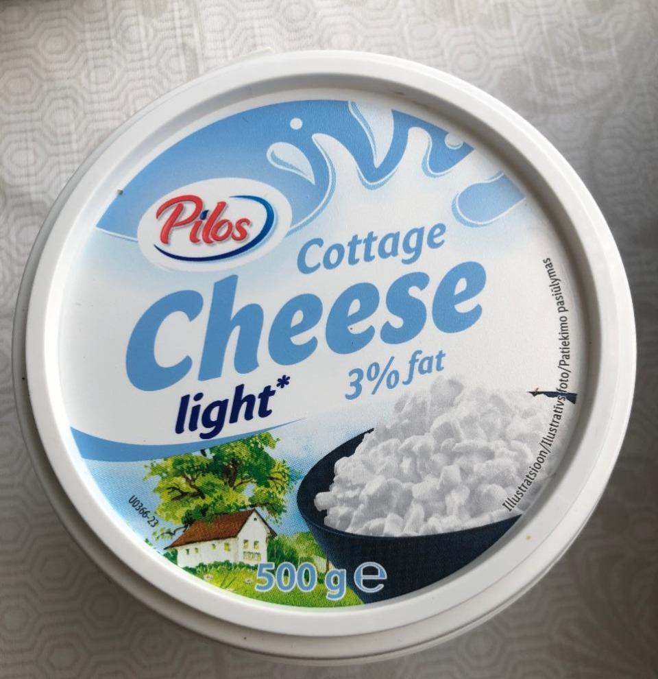 Фото - Сир кисломолочний 3% легкий Cottage Cheese Light Pilos