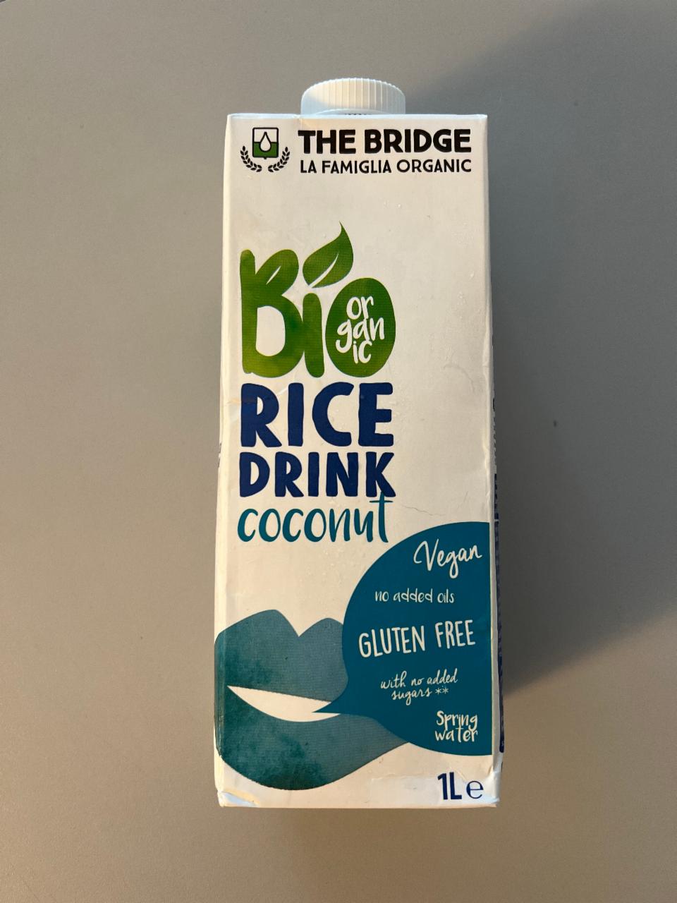 Фото - Органічний рисовий напій з кокосом The Bridge