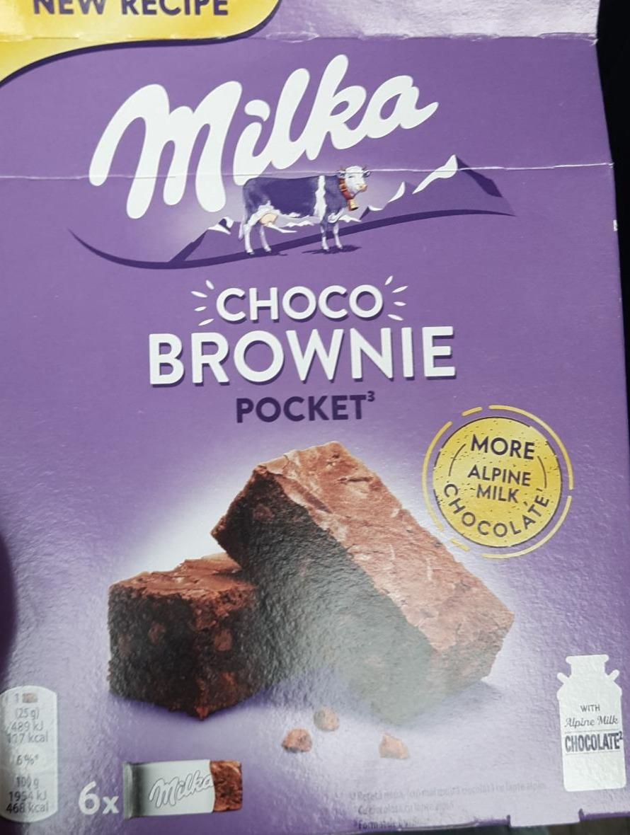 Фото - Choco brownie pocket Milka
