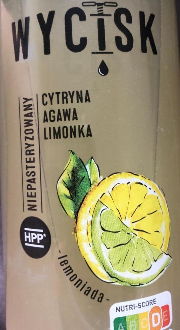 Фото - Напій освіжаючий лимон агава лайм Wycisk