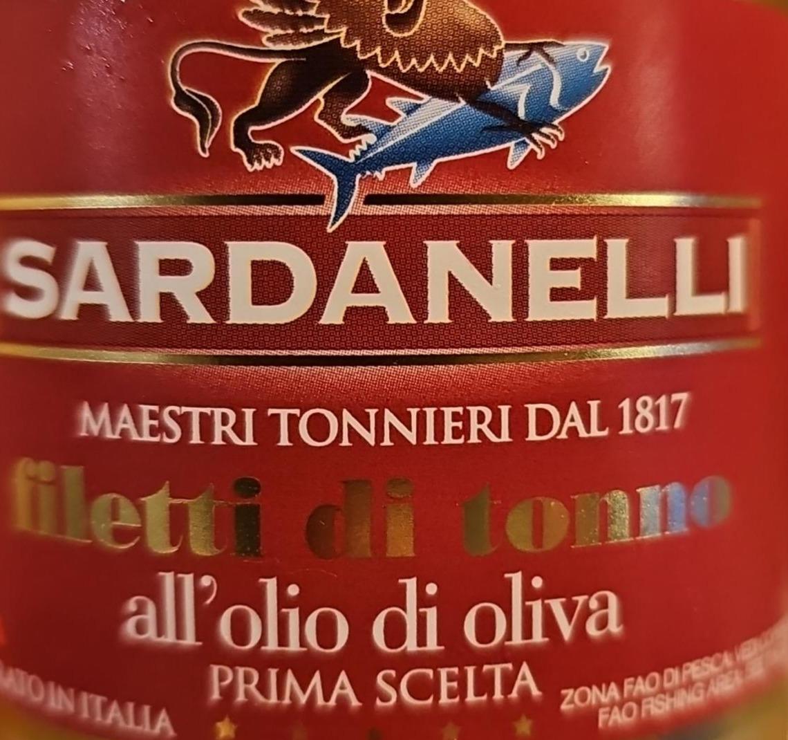 Фото - Filetti di tonno all’Olio di Oliva Sardanelli