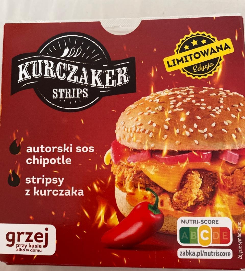 Фото - Гамбургер Kurczaker Strips Burger Zabka
