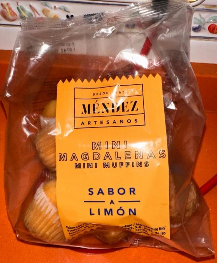 Фото - Міні кекси з лимоном Mini Madalenas Mendez