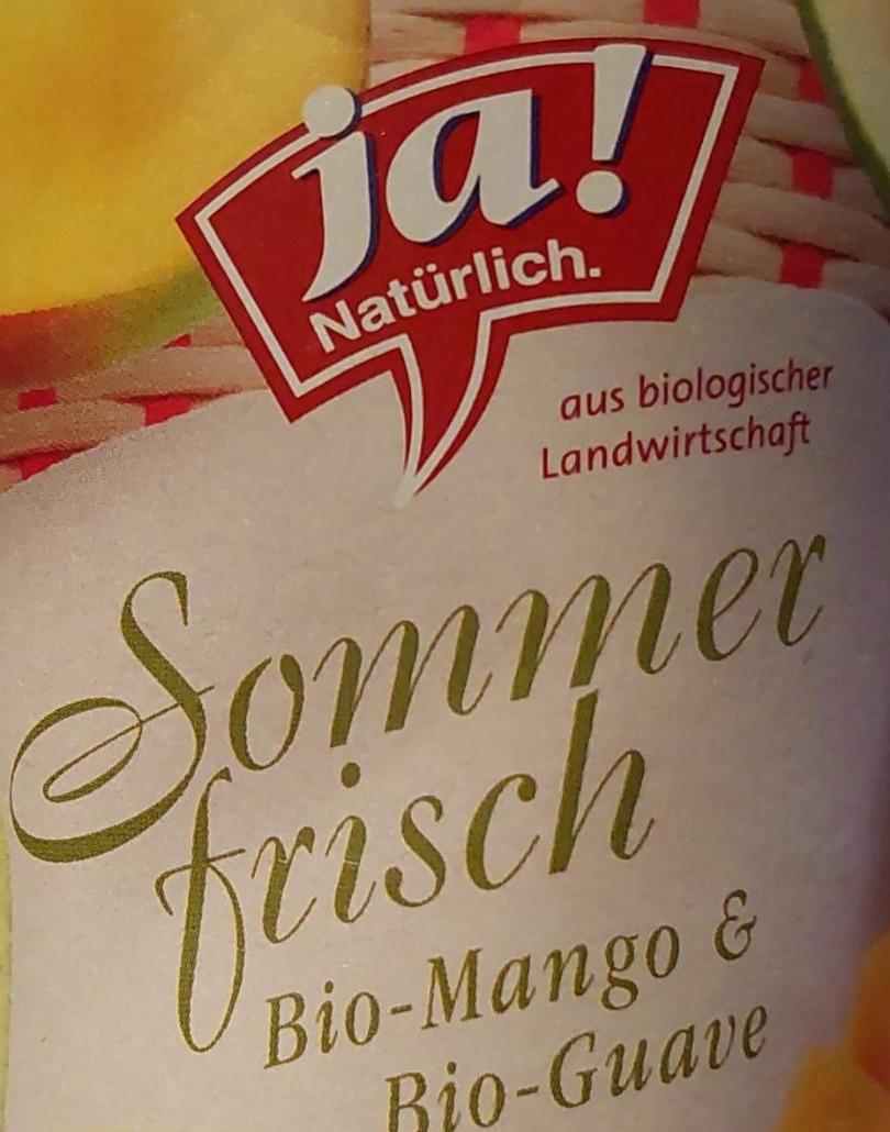 Фото - Йогурт органічний Sommer frisch Ja!