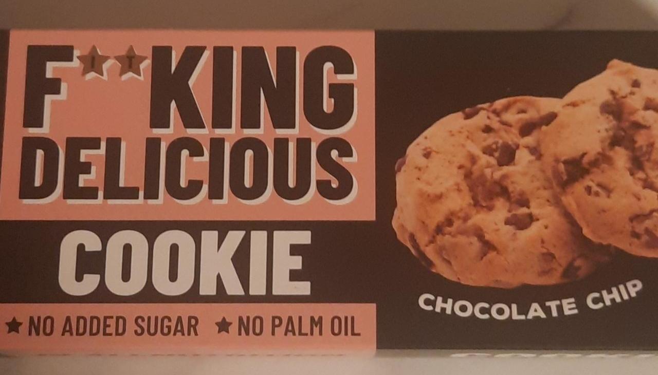 Фото - Дієтичне печиво без додавання цукру зі шматочками шоколаду F**King Delicious