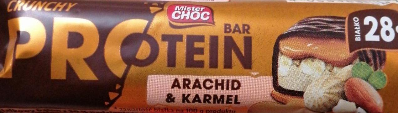 Фото - Protein bar Arachid & karmel Mister Choc
