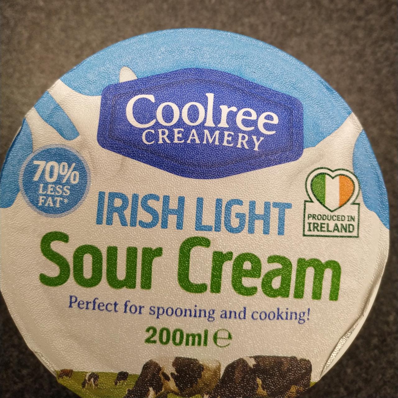 Фото - Сметана Irish Light Sour Cream Coolree Creamery