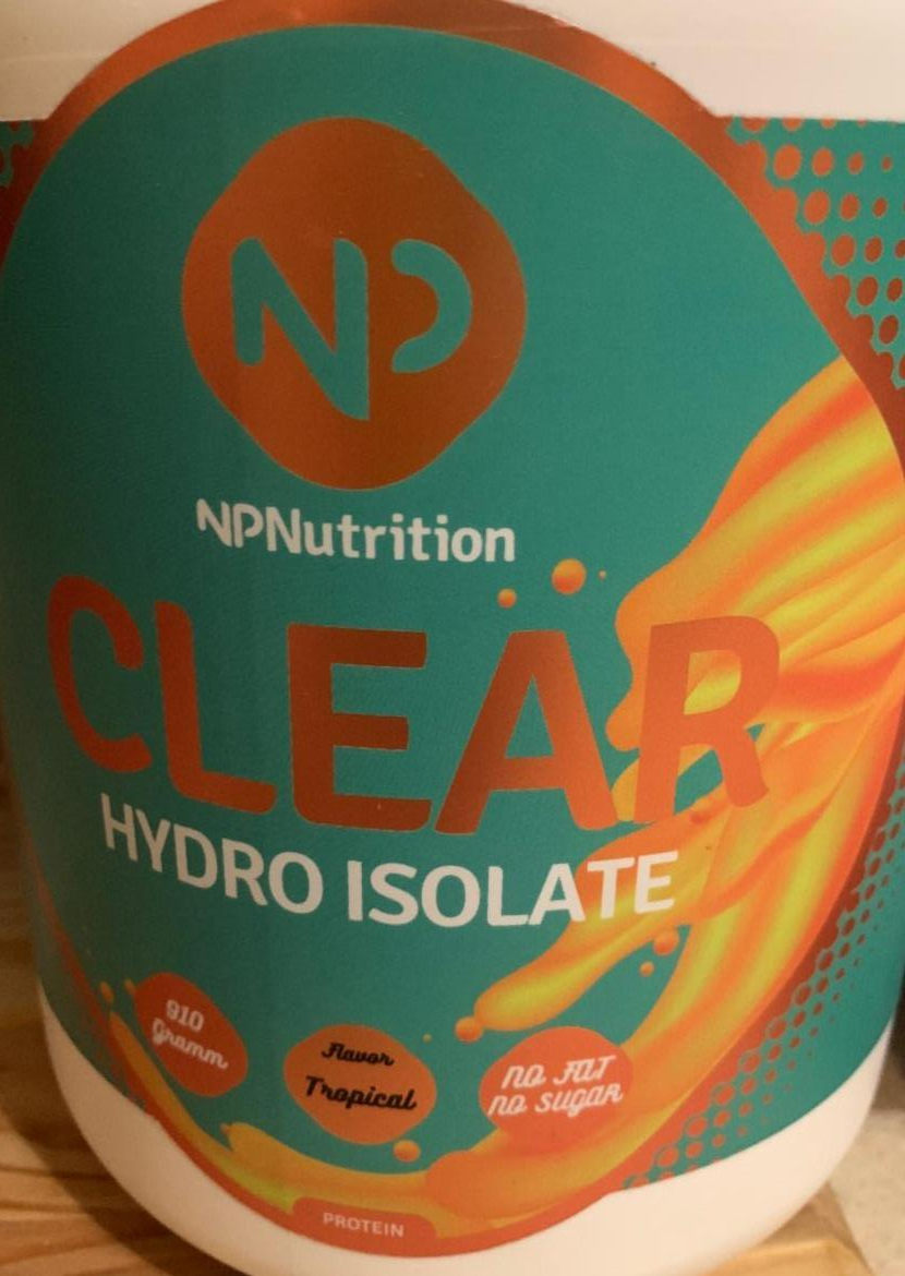 Фото - Спортивне харчування Clear hydro isolate NP Nutrition