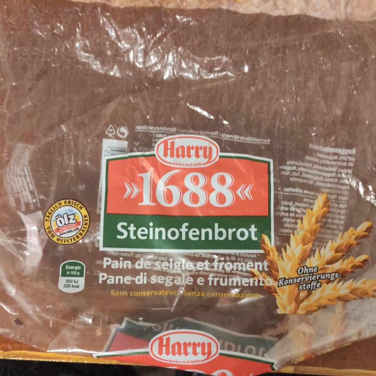 Фото - Житньо-пшеничний хліб Steinofenbrot 1688 Harry