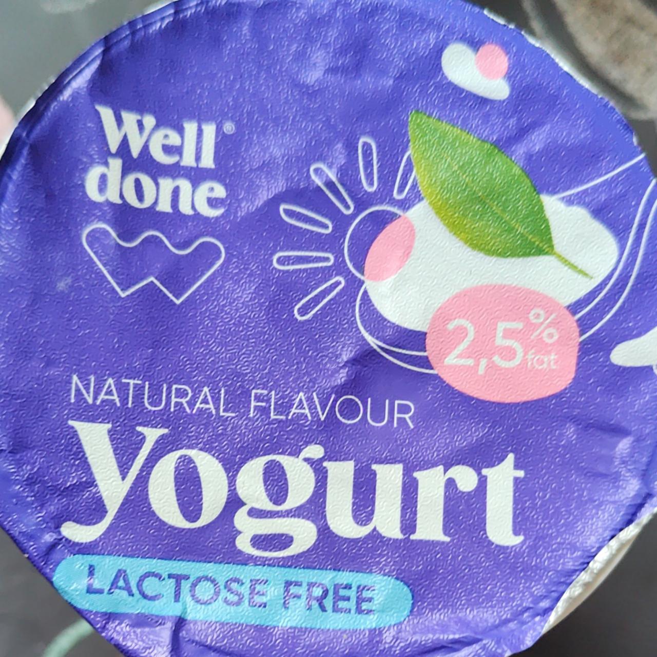Фото - Йогурт 2.5% безлактозний Well Done