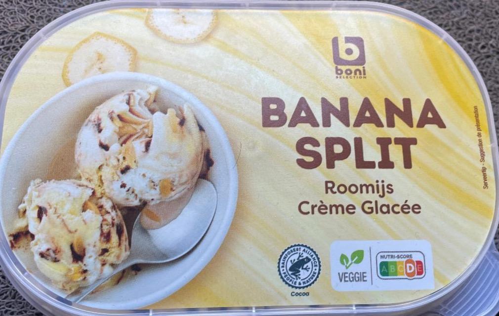 Фото - Banana split roomijs creme glacee Boni