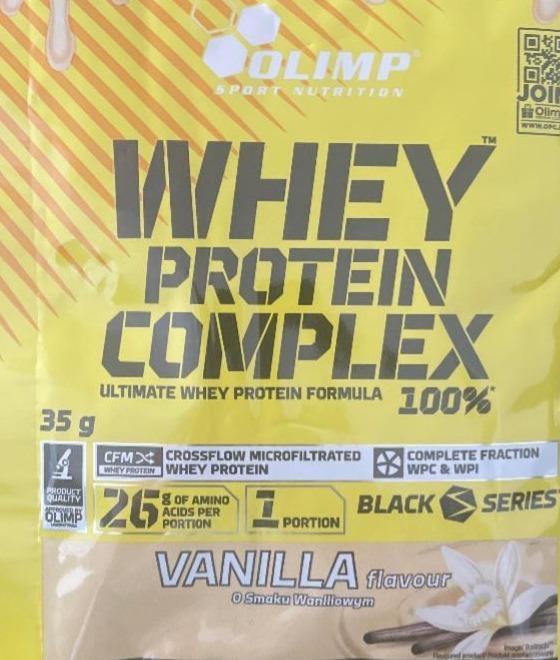 Фото - Whey protein complex 100% vanilla flavour Olimp sport nutrition