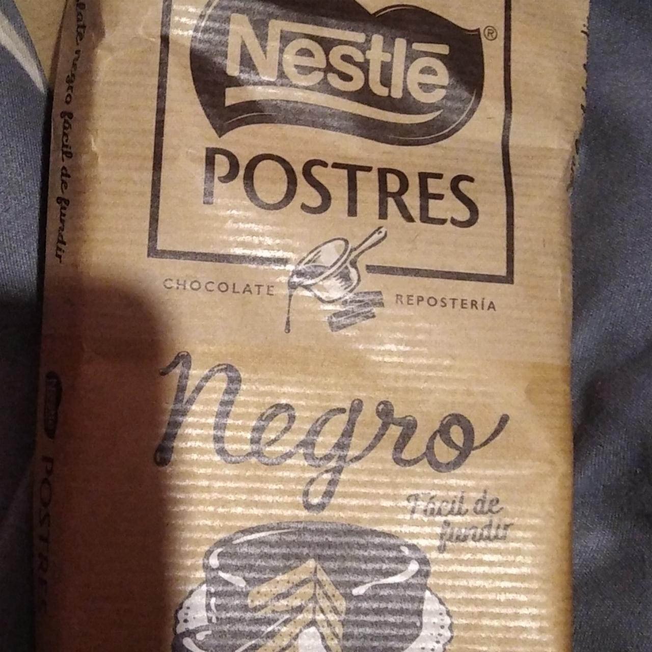 Фото - Шоколад чорний Negro Postres Nestle