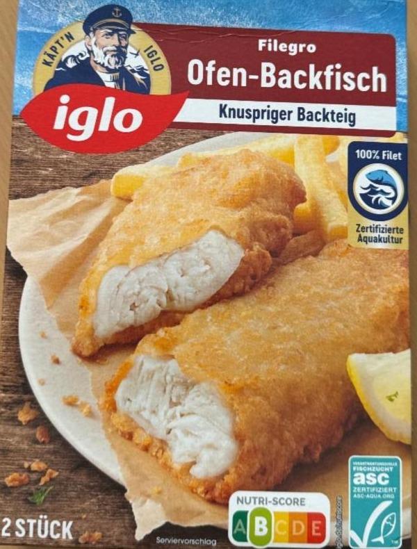Фото - Filegro Ofen-Backfisch Iglo