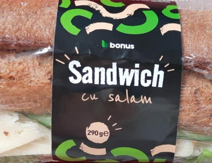 Фото - Сендвіч з салямі Bonus