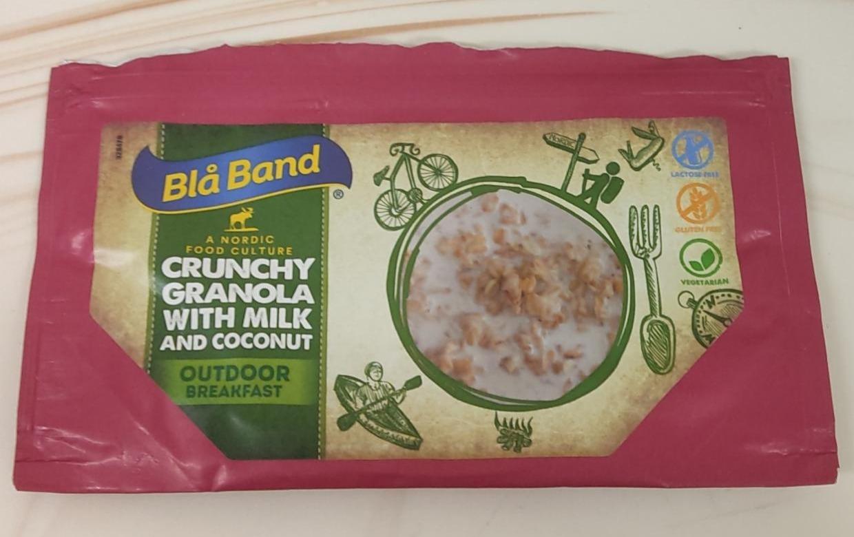 Фото - Crunchy granola with milk and coconut Blå Band