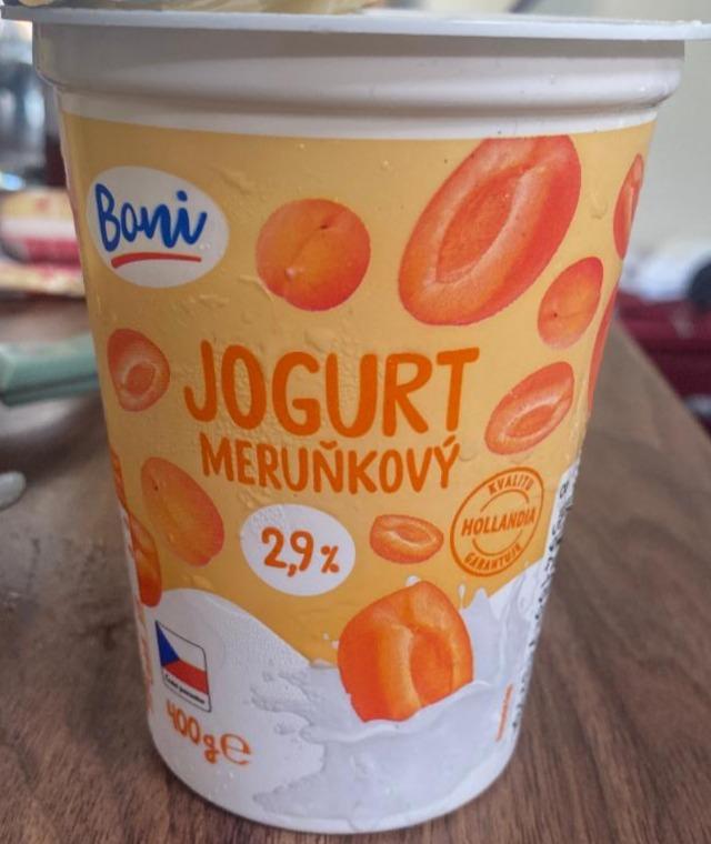 Фото - Jogurt meruňkový 2,9% Boni