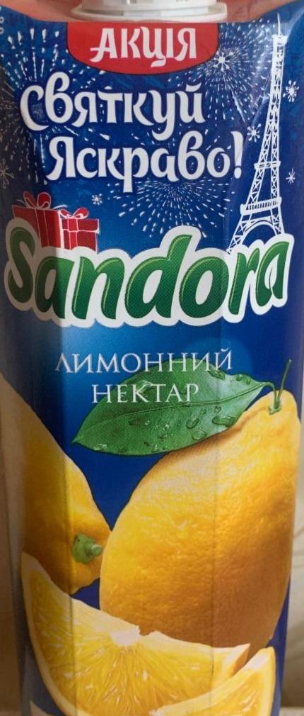 Фото - Сік лимонний нектар Sandora