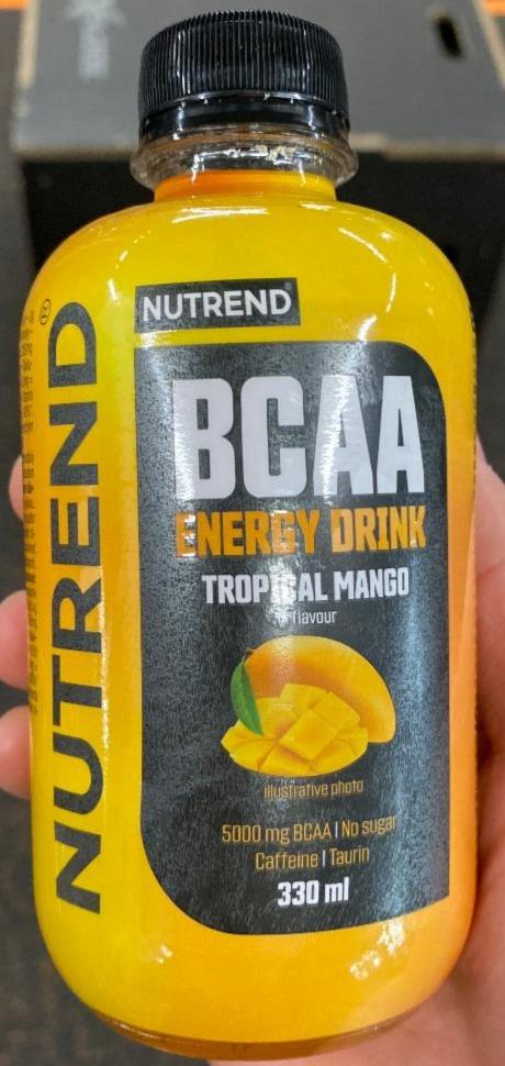 Фото - BCAA energy drink tropical mango Nutrend