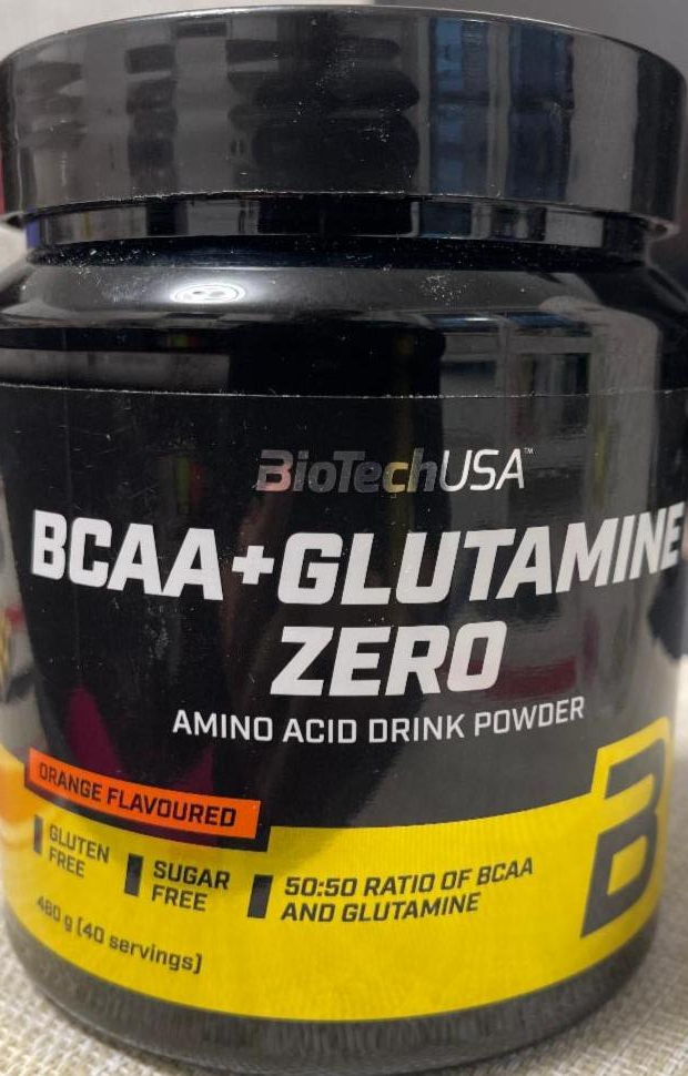 Фото - Комбінація амінокислот BCAA+glutamine zero BioTechUSA
