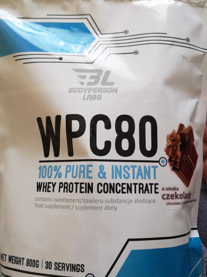 Фото - Протеїн зі смаком шоколаду WPC80 Bodyperson Labs