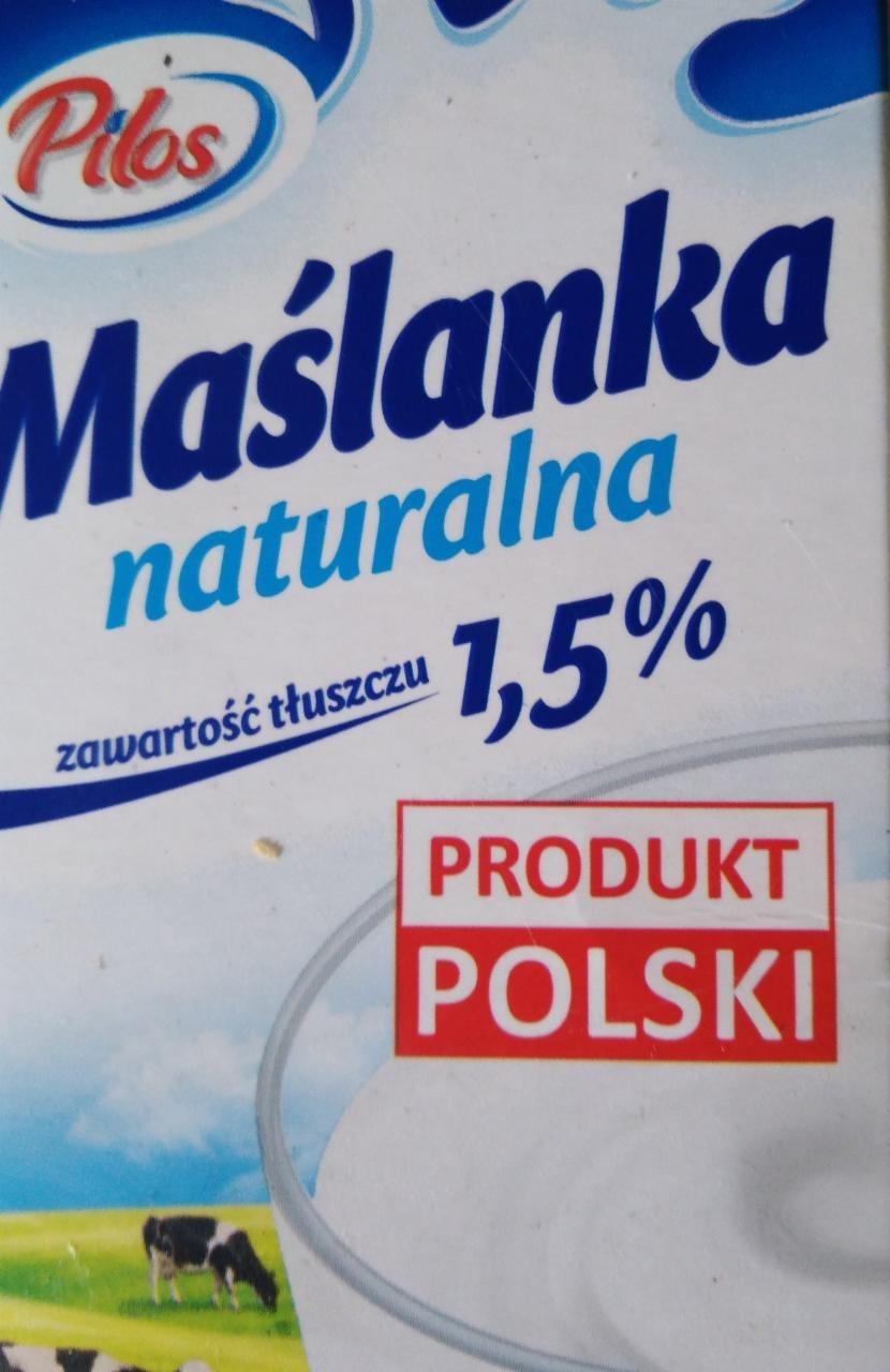 Фото - Maślanka naturalna 1.5% Pilos