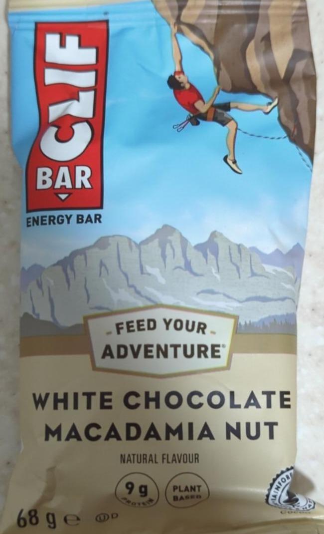 Фото - Energy Bar White Chocolate Macadamia Nut Clif