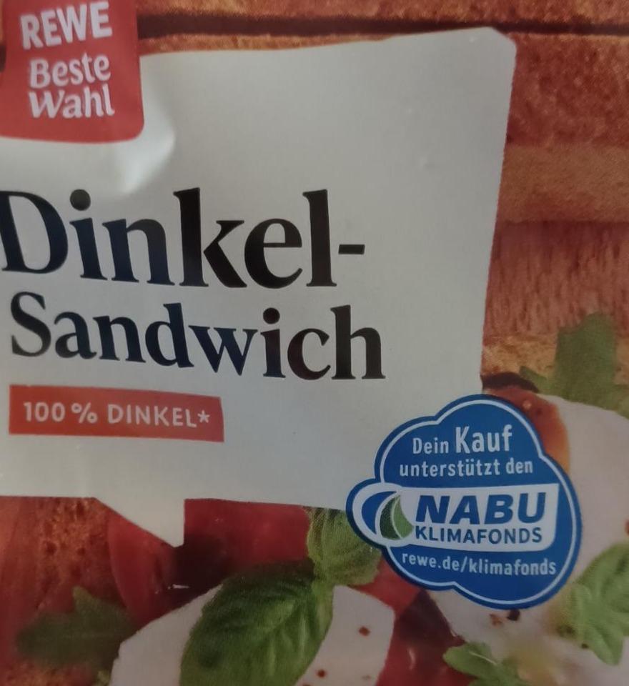 Фото - Dinkel-Sandwich Rewe beste wahl