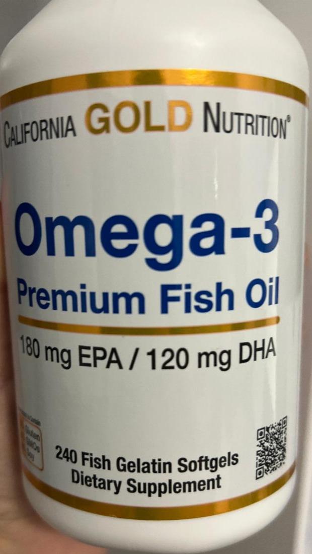 Фото - Omega 3 California gold nutrition