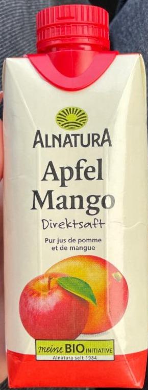 Фото - Яблучно-манговий сік Alnatura