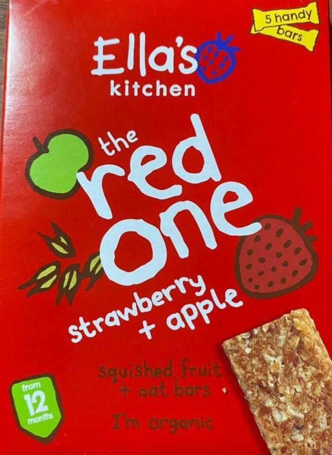 Фото - The Red One Organic Strawberry and Apple Ella's kitchen