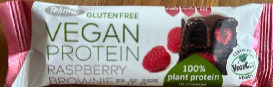 Фото - Gluten free Vegan protein raspberry brownie Tekmar