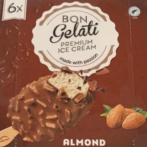 Фото - Мигдальне морозиво Bon Gelati Premium Lidl