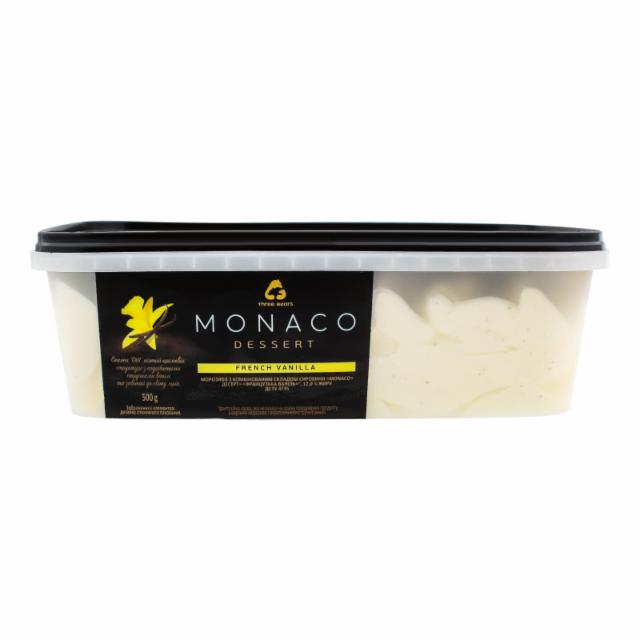 Фото - Морозиво 12% French vanilla Dessert Monaco Three Bears