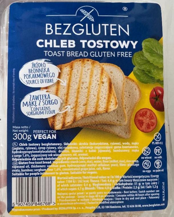 Фото - Хліб без глютену тостовий Bezgluten