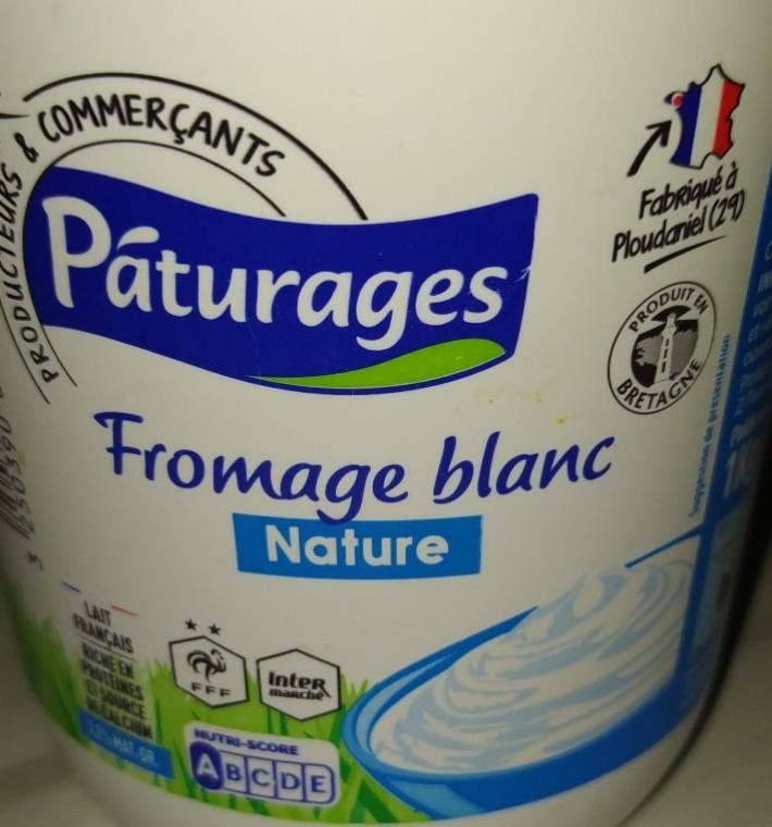 Фото - Натуральний Fromage blanc Páturages