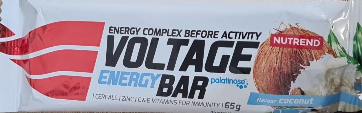 Фото - Voltage Energy Bar Nutrend