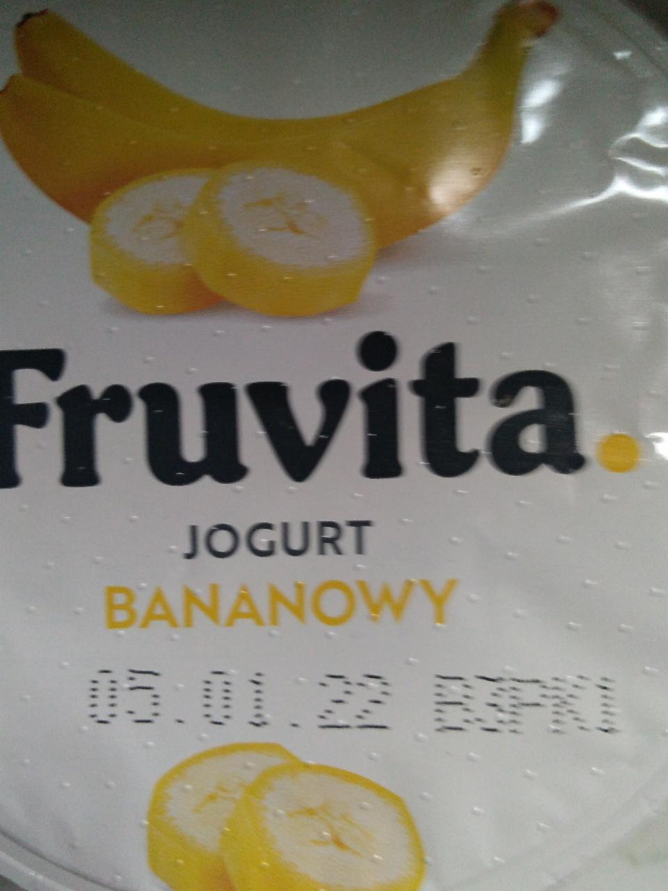 Фото - jogurt bananowy Fruvita