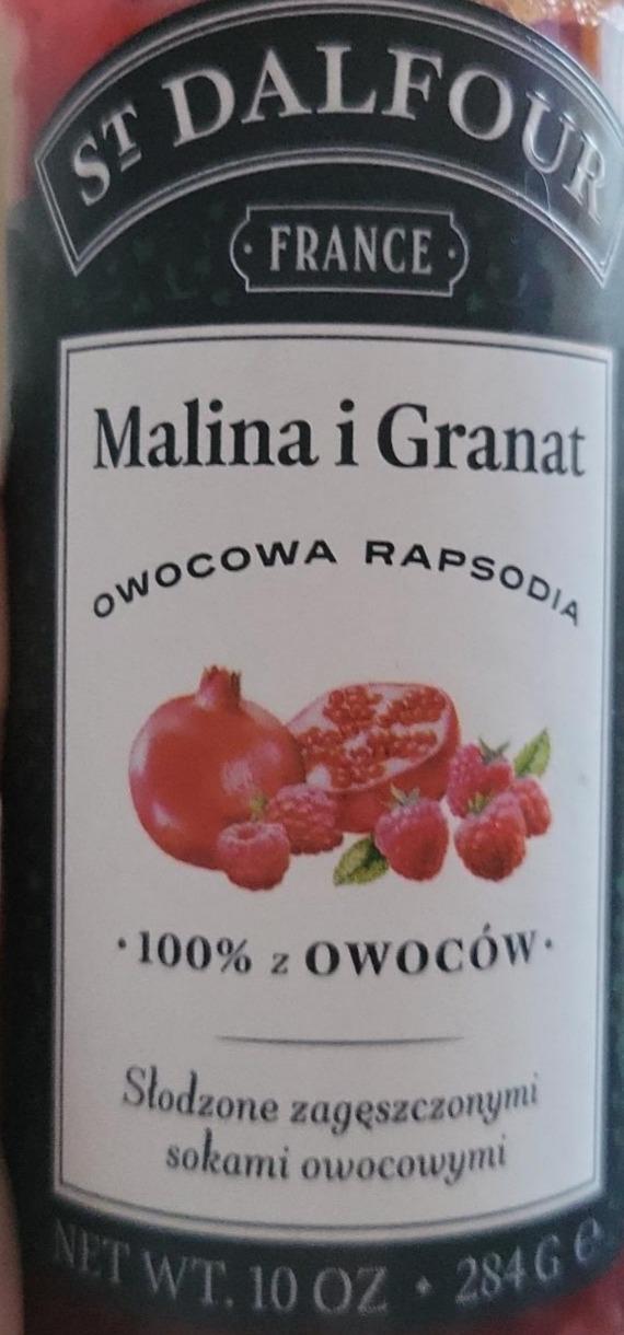 Фото - Owocowa Rapsodia Produkt owocowy malina i granat St. Dalfour