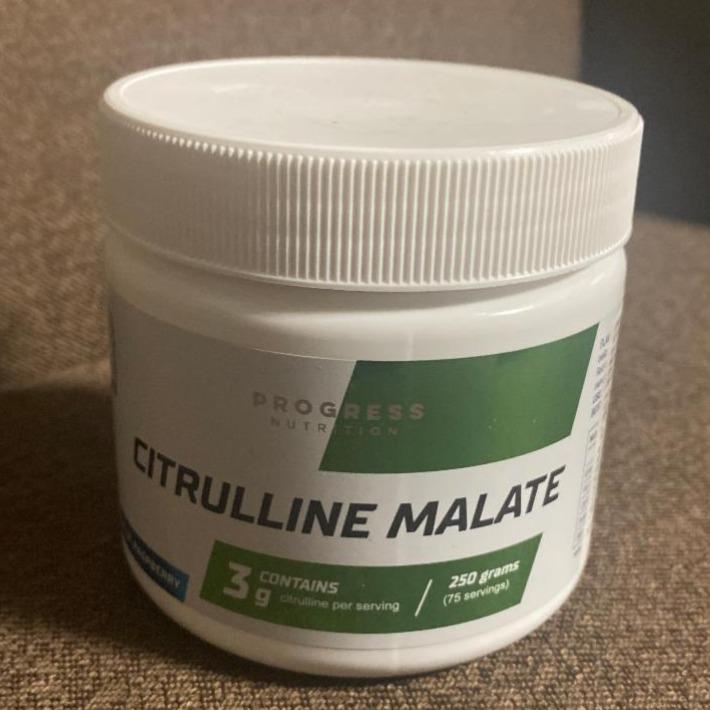 Фото - Цитруліну малат Citrulline Malate Progress Nutrition