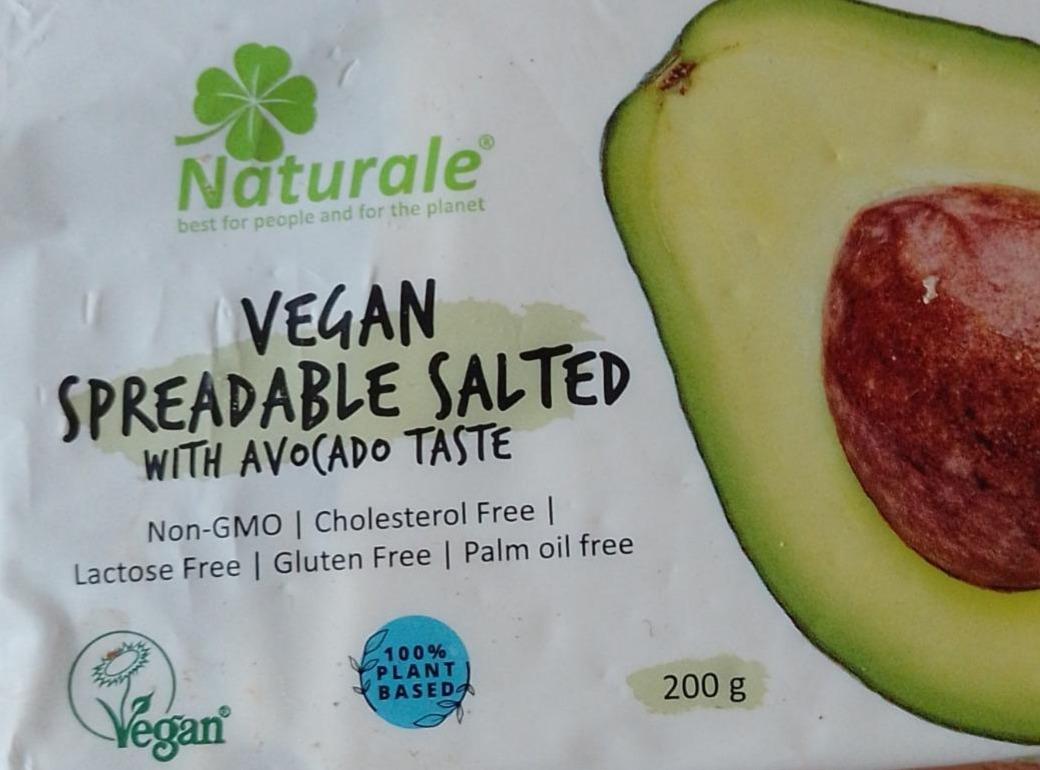 Фото - Vegan spreadable salted with awokado taste Naturale