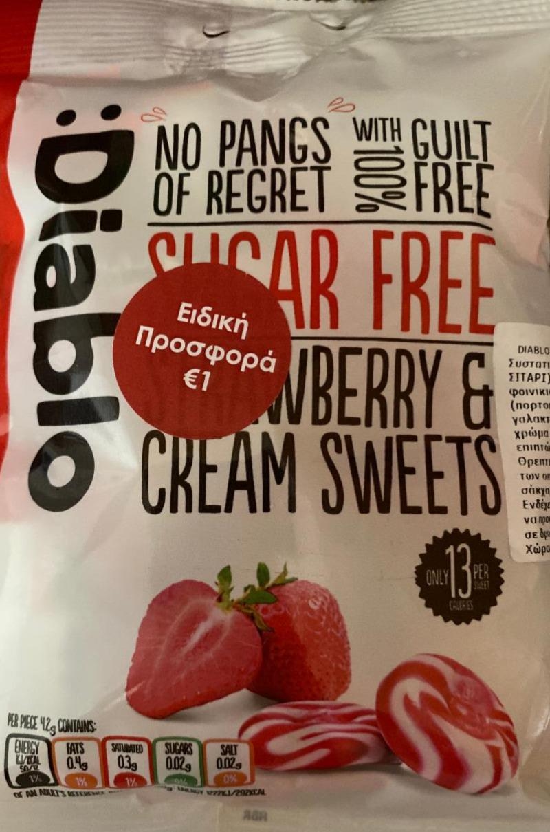 Фото - Sugar Free Sweets Strawberry & Cream Diablo
