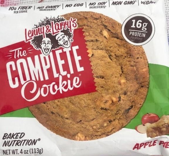 Фото - Печиво протеїнове The complete cookie яблучний пиріг Lenny&Larry's