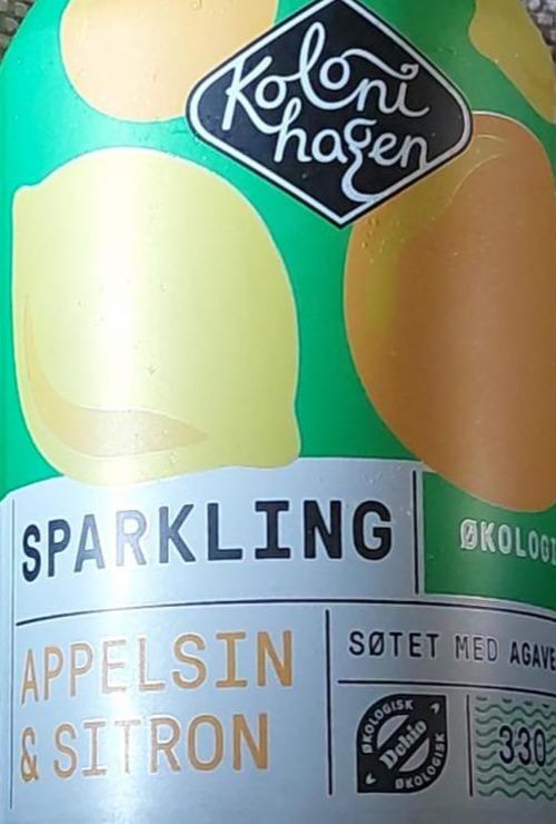 Фото - Sparkling Appelsin & sitron Nutrition facts