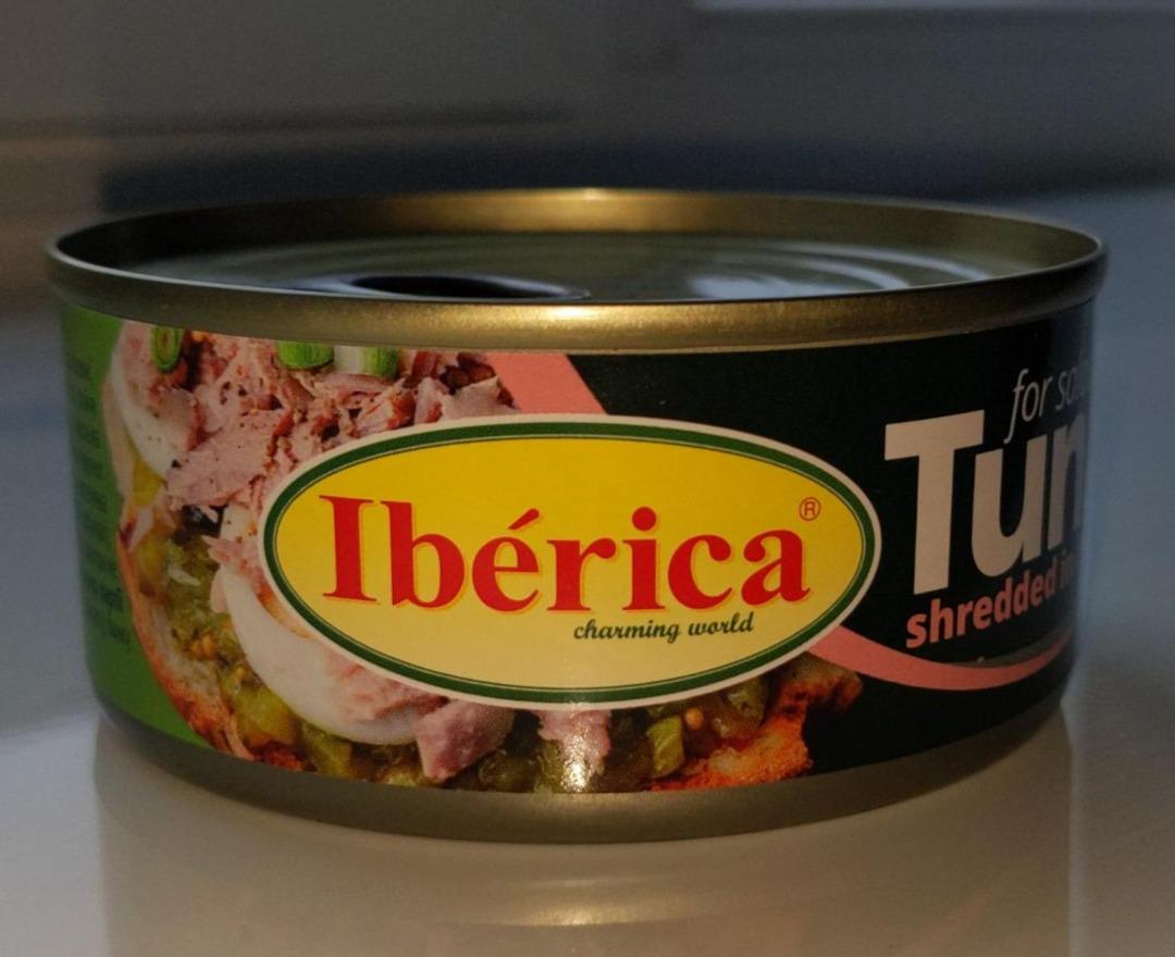 Фото - Тунець салатний у власному соку Iberica