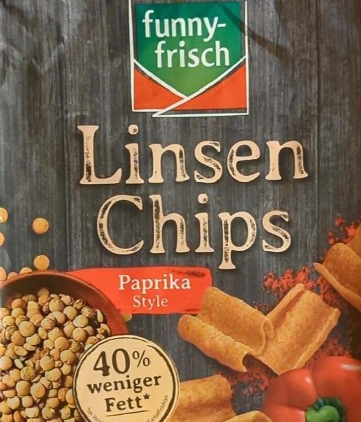 Фото - Чіпси з сочевиці Linsen Chips funny frisch