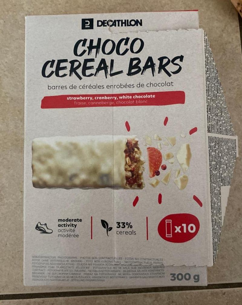 Фото - Батончик злаковий шоколадний Choco Cereal Bars Decathlon
